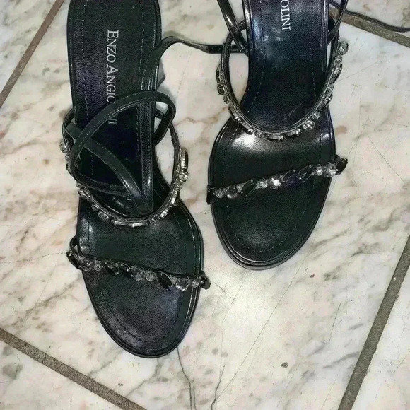 enzo angiolini wedges - Picture 3 of 4